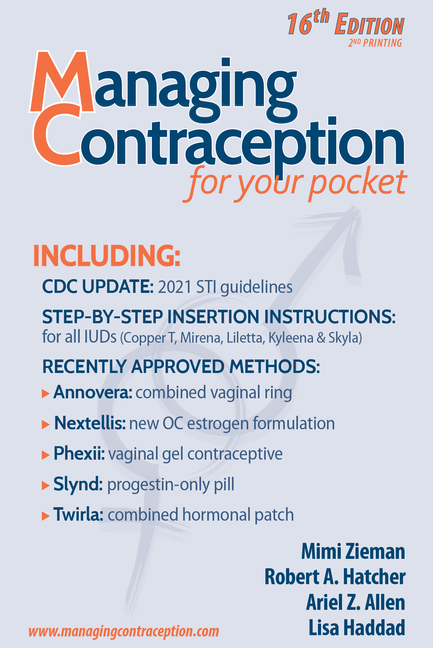 Managing Contraception Everything you wanted to know about